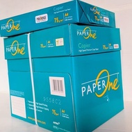 HVS PAPER ONE A4 75 GRAM (1 BOX 5 RIM)