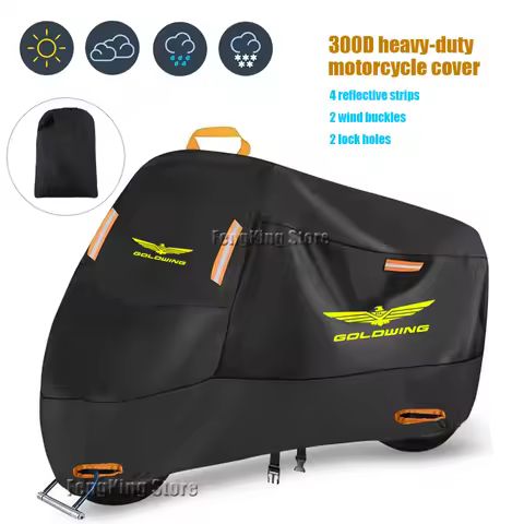 For Honda GoldWing 1800 Gold Wing GL1800 F6B Motorcycle Cover Waterproof Outdoor Scooter UV Protecto