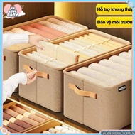 Clothes storage box, canvas storage box, household storage box 42*28*25cm