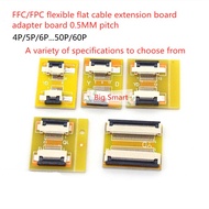 2pcs FPC extension board 4P... 60P 0.5mm pitch flexible cable extension board 4Pin 50Pin 60Pin FFC c