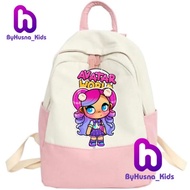 AVATAR WORLD GAME BACKPACK FOR KINDERGARTEN,/, ELEMENTARY SCHOOL, UNISEX, GIRLS' CLOTHING, PREMIUM M
