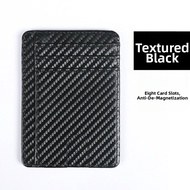Leather Mini Card Holder Slim Business ID Photo Coin Card Sleeve PU Leather Wallet Lightweight Compa