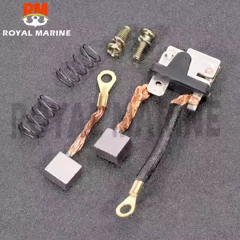 63P-82181 Carbon Brush Set For Yamaha Outboard Motor 2T & 4T 115HP 150HP Trim Tilt Motor Inclued 62X