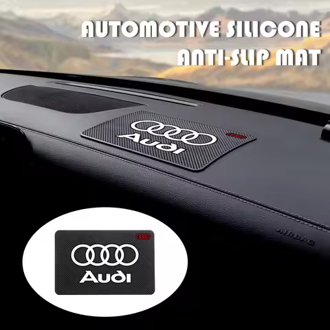Car Dashboard Sticky Non Slip Mat Phone Holder Anti-Slip Silicone Mat For Audi A3 A4 B8 8P B9 8V B6 