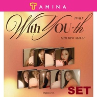 TWICE 13th Mini Album - With YOU-th Digipack version SET