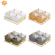 [Lacooppia2] Divided Serving Plate Serving Plate Appetizer Serving Tray Tray Dessert Divider