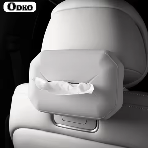 For Aito M9 2024 Silicone Car Tissue Box Hanging Tissue Bag Accessories Car Accessories Interior
