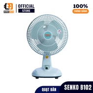 Quạt bàn Senko B102 quạt mini để bàn công suất 28w nhỏ xinh 2 cấp gió mạnh