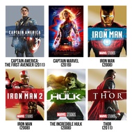 FlashDisk Sandisk 8GB 16GB 32GB isi FILM Paket 2 : Marvel ( Avengers - Spiderman - IronMan - Lengkap