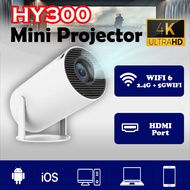 HY300 Mini Projector Wireless Pro Wifi Bluetooth Cinema Android Mini Led Small Projector projektor 4