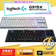 Logitech G915 X LIGHTSPEED TKL Low-Profile Wireless Gaming Keyboard, Double-Shot PBT Keycaps, Fully 