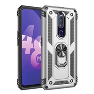 Cho Oppo F11 Pro Trường Hợp chống sốc có nam châm Armor Xe nhẫn giữ Ốp điện thoại cho OPPO A3S A5 A5