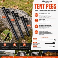 Velocity Tent Steel Nail Peg and Pole Holder for Flysheet 20cm 30cm 40cm Awning Nail Tent Peg Paku