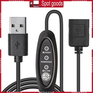 XI 3 Speed Control USB Extension Cable with Cord Fan Controller Equipment Switches for Fan Blowers C