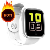 GM20 Intelligent Watch IP67 Waterproof Fitness Tracker Watch (Silver&White)