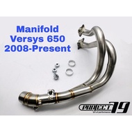 Project79 Exhaust Kawasaki Versys 650 Stainless Steel Full System Piping Manifold Motor Accessories 