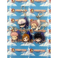 GANTUNGAN 2d keychain Jujutsu Kaisen Itadori Nobara Fushigoro Gojou Sukuna acrylic keychain/