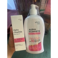 400ml white inc alpha glow white body lotion whitening&moisturizing&body serum alpha glowhite