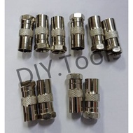 DIY.Tools TV RF Female Socket to F Type Screw Male Plug Adapter Converter Coax TV Ariel ASTRO NJOI M