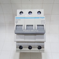 MCB 3P 32A MY332E hager MCB 3phase c32 original