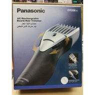 Panasonic ER206K AC Rechargeable Trimmer – Precision Grooming with Cord & Cordless Flexibility