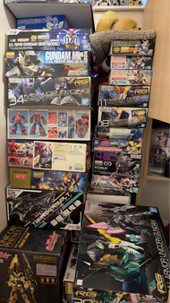 清山‼️SD MGSD HG RG MG MGEX PG gundam 高達模型 自護號 獨角獸 能天使 00r 菲尼克斯 mk2 福岡牛 牛高達 海牛高達 報喪女妖 敘述高達 老虎