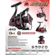 Reel SWAN Krugger New Strong Rotor, Precise Computer Balanced Rotor, High Grade 8+1 BB