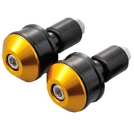 Daytona Aluminum Billet Universal Bar Ends for Motorcycles, Inner Diameter φ14-19, Heavyweight Bar E