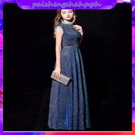 Ready Stock Gown For Ninang Wedding Dress Woman Casual Plus Size Evening Female Temperament Queen No