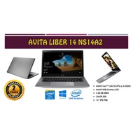 AVITA LIBER 14 Laptop (Black) (Intel Core i3-8130U, 4GB RAM, 256GB SSD, Intel HD Graphics, 14"FHD, W10, 1Y)