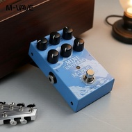 M-VAVE Mini Universe Guitar Digital Reverb Pedal, 9 Reverb Modes True Bypass Spring Lofi Room Shimme
