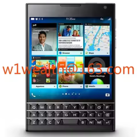 BlackBerry Passport Q30 Black QWERTY Original Touchscreen Phone Smartphone