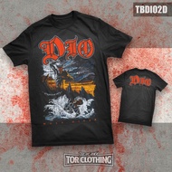 T-shirt DIO - Holy Diver - Band Rock - (TBDI02D) Tor Clothing T shirt men cotton