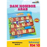 Abm- Dam Number Without Dice (2X2 Feet)