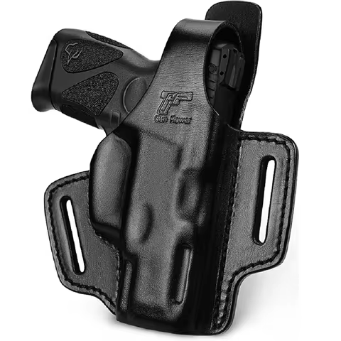 Holster Fit for Taurus G2C G3C PT111 PT140 2 Slot Full Grain Leather OWB Thumb Break Pistol Holder H