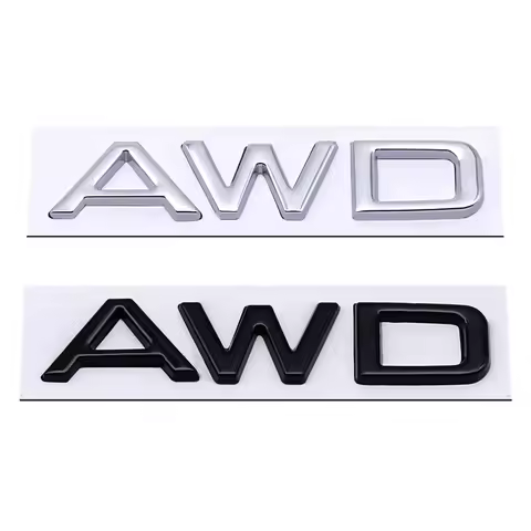 Car Body Sticker Rear Tail Bumper Badge Emblem AWD Logo for Lexus Lexus NX200t LX570 IS250 ES200 ES2