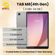 Lenovo Tab M8(4th Gen) - (4+64GB) I 4G Android I 9.0 Tablet Tablets PC | FHD 8.0" I