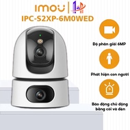 (Tặng Chân Đế Gắn Tường) Camera 2 Mắt Trong Nhà IMOU Ranger Dual IPC-S2XP-6M0WED 6MP & S2XP-10M0WED