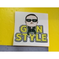 20230830-258  0195A PSY GANGNAM STYLE Body Sticker / Stripe / STIKER Stickers, Logos & Emblems
