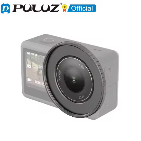 PULUZ For DJI Action 5 Pro / 4 Filter Holder Metal Protective Filter Frame Aluminum Accessories