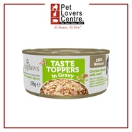 (24 qty) Applaws Taste Toppers Chicken Breast With Lamb In Gravy 156g