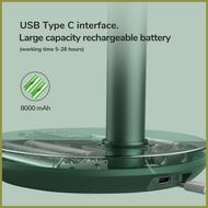 § ▤ ♠ JISULIFE Table Fan Life7 Rechargeable Table Fan 8000mAh Battery Strong Wind
