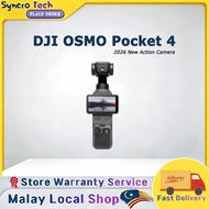 【Fast Delivery】DJI OSMO Pocket 4 Combination 1-inch Action Camera Pocket-Sized Vlog Camera 6K/60fps 