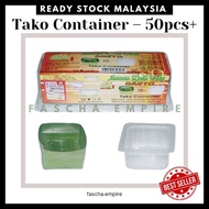 50pcs ± Tako Container / Bekas Kuih Tako / Acuan Tepung Pelita / Kuih Tepung Pelita