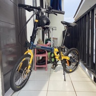 sepeda lipat brompton bekas odessy