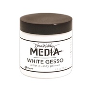 Dina Wakley Media Gesso 4oz Jar - White