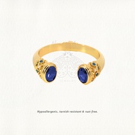 najewelry SAPPHIRE BLUE CUFF BRACELET