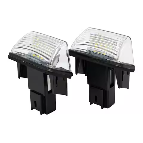 A82U-License Plate Light Assembly 6340A3 For 206 207 306 307 308 406 407 5008 Partner LED Xenon Lice