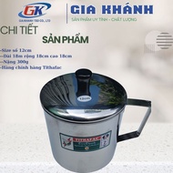 ca inox ca inox có nắp ca inox có quai Ca Inox 430 TITHAFAC có nắp và quai nhiều kích cỡ