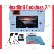 JEC deckless 7 inch Headunit 2 din Universal Car Audio
